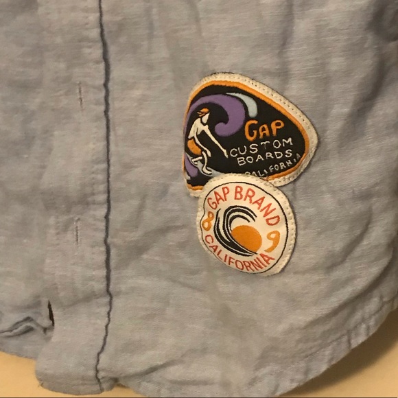 Button Up Chambray Shirt - Picture 3 of 3